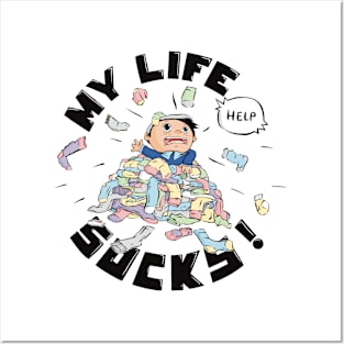 My life socks! Posters and Art